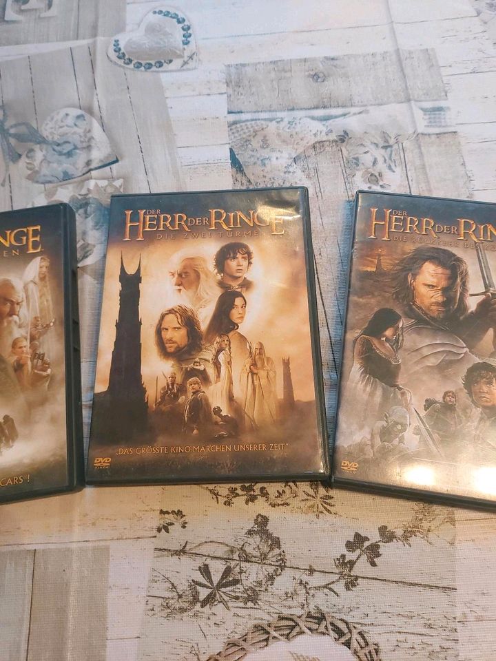 Der Herr der Ringe Teil 1 - 3 DVD's in Fintel