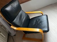 Sessel aus Leder, Ikea- Klassiker zum wippen Brandenburg - Lübben Vorschau