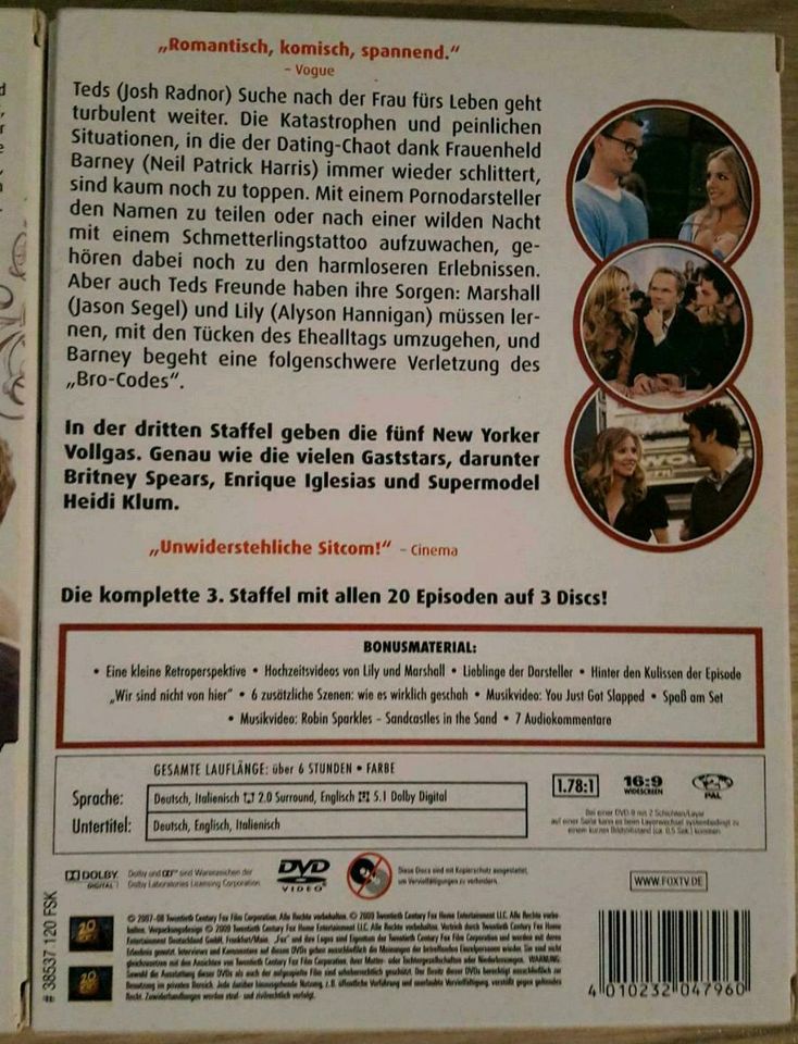 How I Meet Your Mother Staffel in Sindelfingen