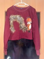 pullover sweater fuchs fox weinrot bordeaux L Sachsen - Chemnitz Vorschau