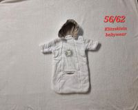 Baby 56/62 Wagenanzug Einteiler Kapuze weiß babywear Nordrhein-Westfalen - Paderborn Vorschau