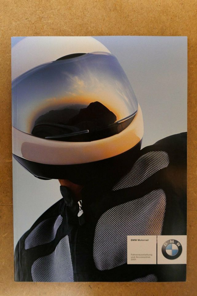 BMW Motorrad 2001 Fahrerausstattung und Accessoires, Katalog in Hamburg