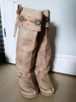 ORIGINAL IBIZA WEAR BOHO LEDERSTIEFEL GR. 38 MADE IN ITALY Hessen - Berkatal Vorschau