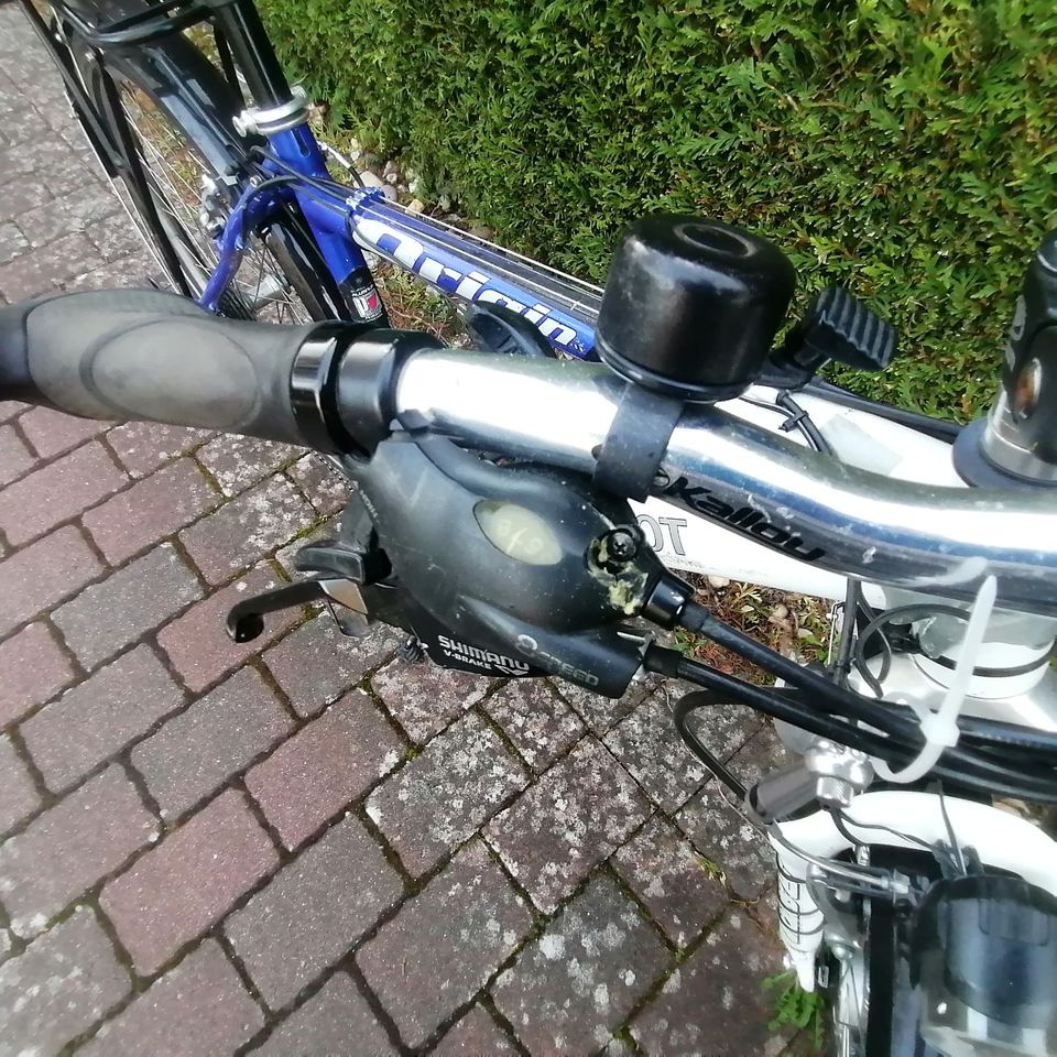 Alltags-MTB: Peugeot Unisex Fahrrad mit Komplett-Ausstattung in Hamburg