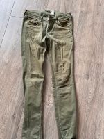 &denim Jeans Khaki verwaschen mit Flicken Nordrhein-Westfalen - Drolshagen Vorschau