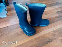 dunkel blaue Gummistiefel Gr. 22/23 Jungs Regenstiefel Hude (Oldenburg) - Nordenholz Vorschau