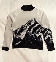 HUGO | Origineller Pullover mit Bergmotiv | Gr. M Niedersachsen - Lüneburg Vorschau