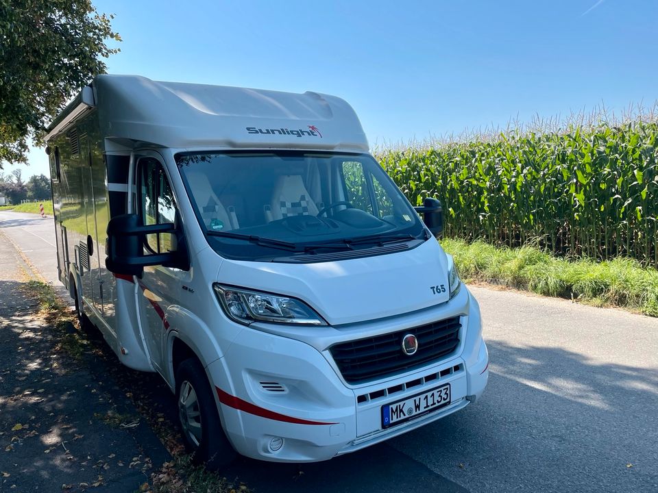 Wohnmobil mieten teilintegriert Sunlight in Iserlohn