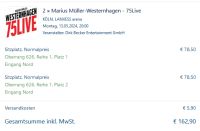 2x Marius Müller Westernhagen in Köln am 13.05.2024 Nordrhein-Westfalen - Bergheim Vorschau