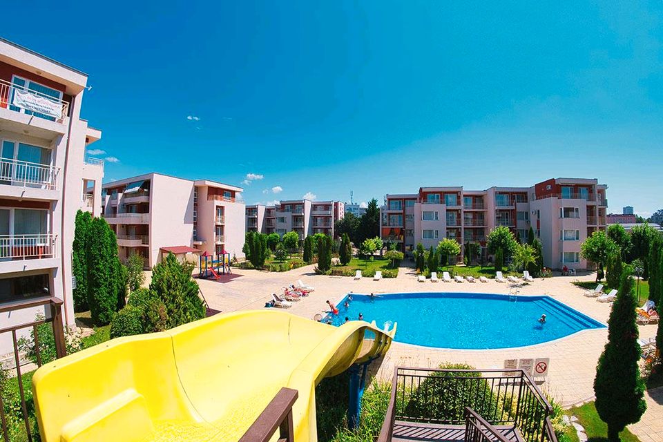 HOLIDAY FORT NOKS 3️⃣ Zimmer ☀️ Wohnung Sonnenstrand Bulgarien Immobilien in Tarp