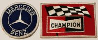 MERCEDES-BENZ & CHAMPION Aufnäher Patches, aus den 70ern, Racing Hessen - Bad Soden am Taunus Vorschau