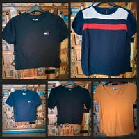Tommy Hilfiger,G-Star,T-Shirt,Oberteil,XS,blau/schwarz/orange Wuppertal - Oberbarmen Vorschau