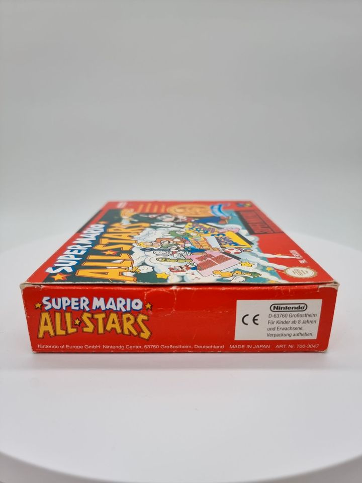 Super Nintendo SNES | Super Mario Allstars OVP | Spiel All Stars in Hannover