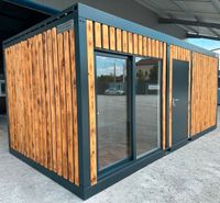 ✅ 24 Monate Garantie für Sorgenfreiheit ✅ Perfekte Lösung für kompaktes Wohnen - Neuware mit modernen Annehmlichkeiten - Modernes Design und hohe Qualität - Tiny House Wohncontainer Containerwohnung Bayern - Brunnen Vorschau