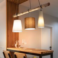 Design Wohnzimmer Esszimmer Hängeleuchte Pendelleuchte Holz Balke Bayern - Markt Wald Vorschau