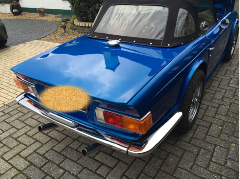 Triumph TR 6 Roadster 1971 Komplettrestaurierung mit Gutachten in Nettetal