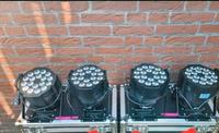 4x Etec Par 64 18x10 Watt Wrgbw inkl Case Geeste - Dalum Vorschau