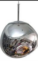 NEU Lava Lampe Ball Retro Silber Glas Pendelleuchte 30cm Sachsen - Olbernhau Vorschau