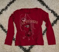 MEXX Damen Sweatshirt Pulli rot, Glitzer Bayern - Tirschenreuth Vorschau