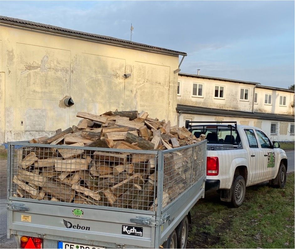 Brennholz, 5 SRM LAUBMIX, ofenfertig, GRATIS Anzündholz in Bröckel