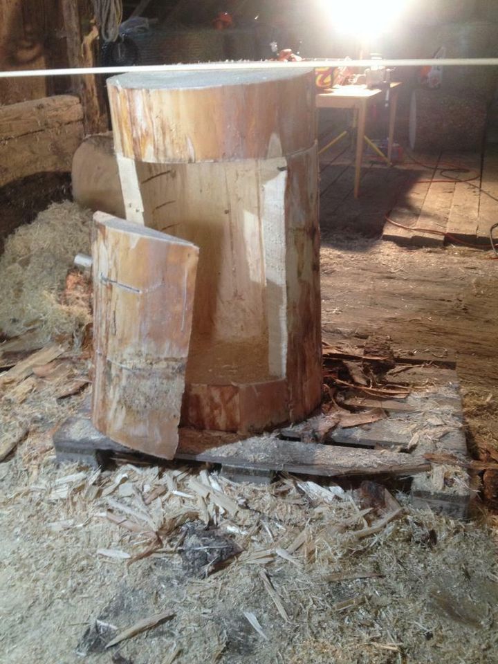 Bienenbehausung bauen im Schwarzwald in Oberried