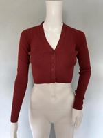 Bauchfreies Jäckchen von Zara, Gr. XS,  weinrot Baden-Württemberg - Schorndorf Vorschau