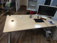 BÜROTISCH SCHREIBTISCH COMPUTERTISCH STEELCASE HÖHENVERSTELLBAR Hamburg - Wandsbek Vorschau