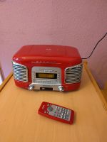 Radio CD-Player USB Fernbedienung Teildefekt Vintage Retro Dresden - Innere Altstadt Vorschau