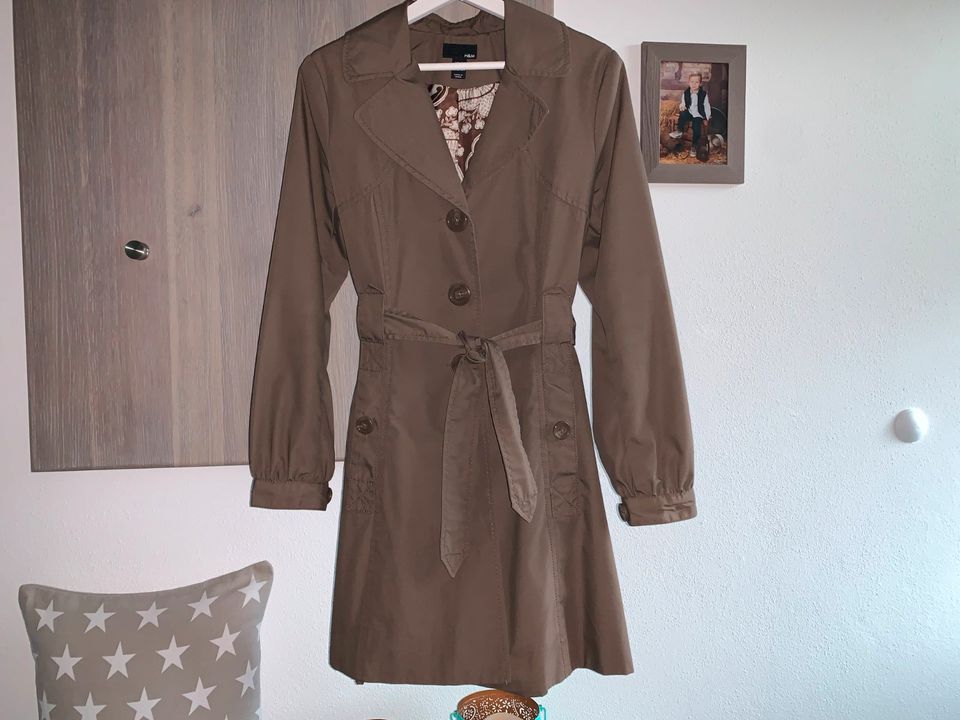 H&M Mantel Trenchcoat elegant neuwertig Gr. 36 braun NEUWERTIG in Jörl