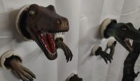 Dinosaurierkopf + Krallen   3D, realistisch   (MEGA Deko-Set) Rheinland-Pfalz - Gerolstein Vorschau