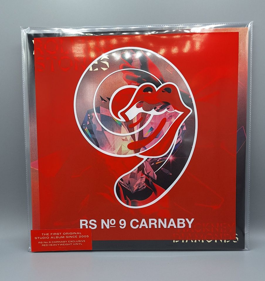 Rolling Stones ‎Hackney Diamonds Red rot Vinyl LP RS No.9 Carnaby in Siegburg