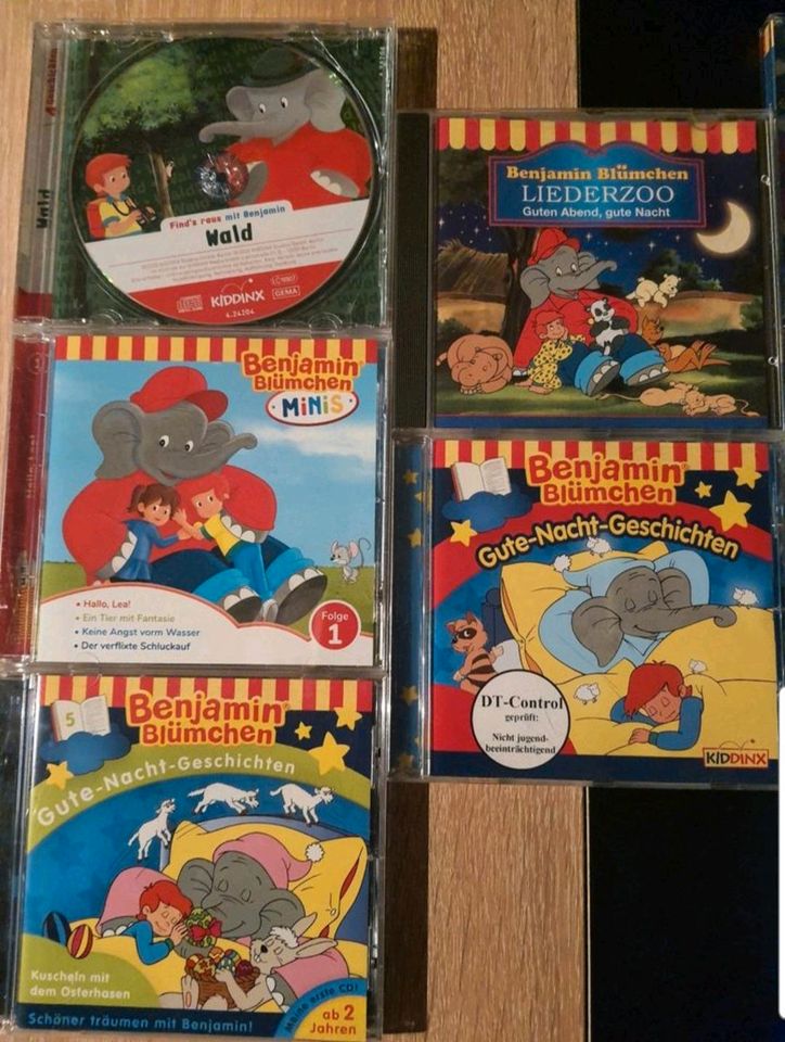 Diverse Benjamin Blümchen CDs, gebraucht in Norderstedt