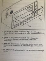 Grillpieß mit Rost für Backofen 90 cm breit NEU Saarland - Wallerfangen Vorschau