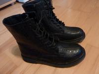 Damen Stiefeletten, schwaz, NEU, Gr. 40 mit Reißverschluß dockers Bayern - Bamberg Vorschau