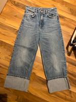 Zara Jeans mit Umschlag 3/4 lang Gr. 40 Sommer Frühling Niedersachsen - Weyhe Vorschau