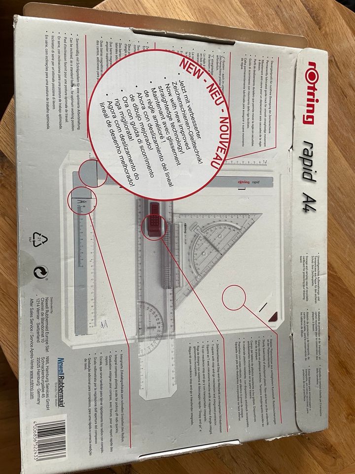 Zeichenplatte Rotring rapid A4 in Veitshöchheim