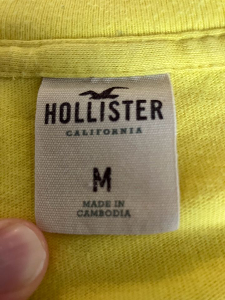 Hollister Shirt gelb in M in Kiel