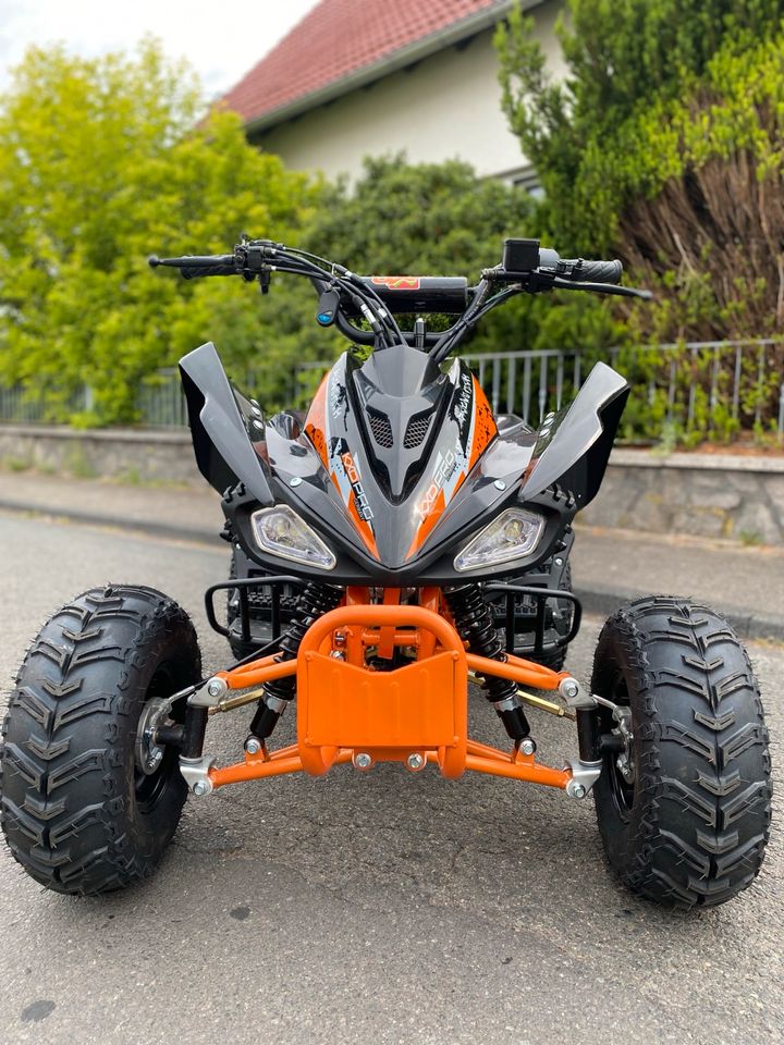 Quad 125ccm KXD ATV NEU Kinderquad 7 Zoll Dirtbike Pitbike ATV in Aschaffenburg