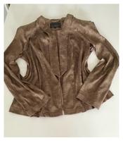 ❤️ NEU! Damen-Jacke Gr. 42 Frühling/Sommer braun Leder-Optik Sachsen-Anhalt - Halberstadt Vorschau