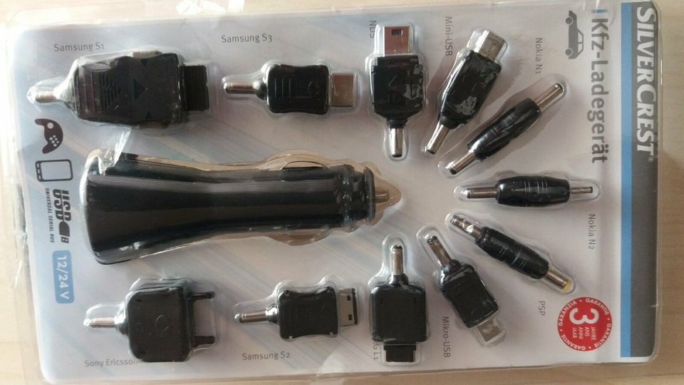 Silvercrest USB ,Ladegerät für verschiedene Handys in Remscheid