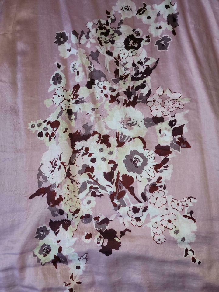 Zero Longshirt T-Shirt Kleid Gr 38 flieder Blumen in Niddatal
