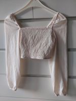 Kurzes Blusenshirt, beige, Gr.S Nordrhein-Westfalen - Leichlingen Vorschau