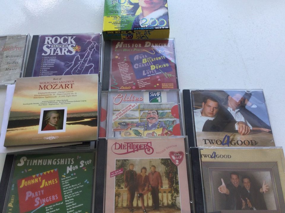 CD 40 Stück zu verschenken alle Musikrichtungen in Saulheim