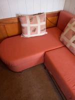 Schöne Couch/Ecksofa zum auszuziehen, abzugeben Leipzig - Grünau-Mitte Vorschau