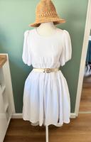 COS Kleid luftiges weiches Sommerkleid weiß 36 Hessen - Bad Nauheim Vorschau