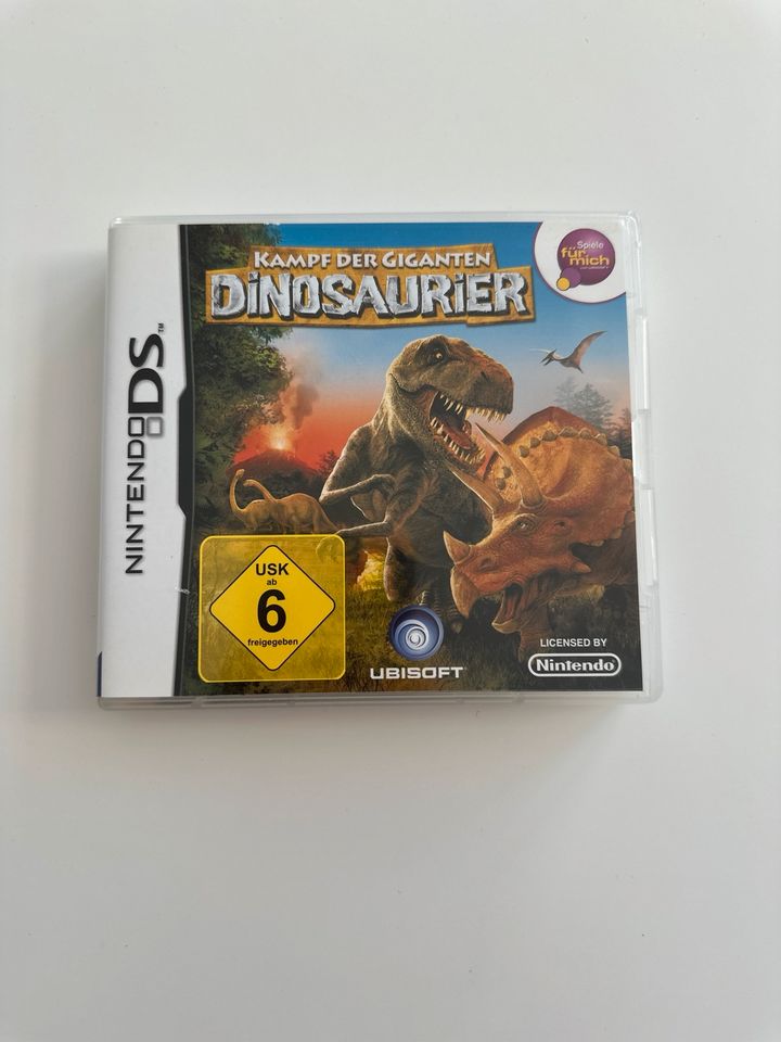Nintendo DS Spiel Kampf der Giganten Dinosaurier in Himmelpforten