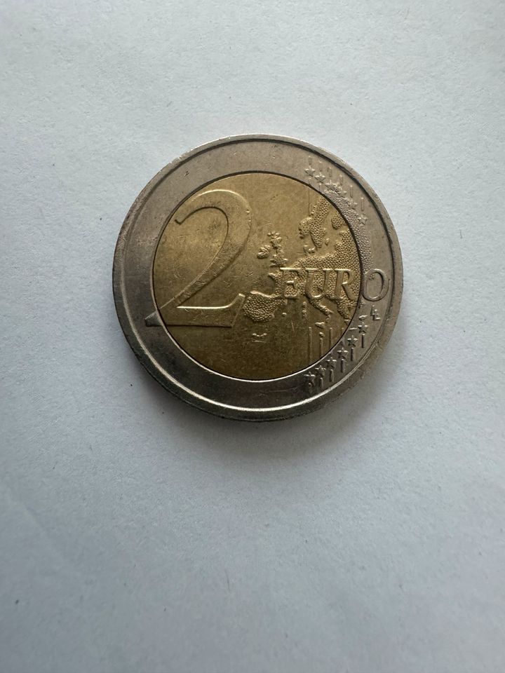 2 Euro Münze Belgien 2008 Fehlprägung in Wuppertal