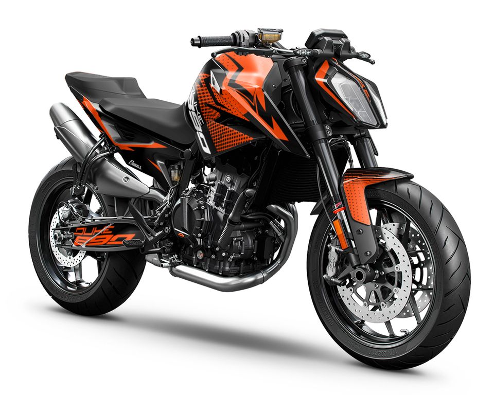 Dekor passend für KTM Duke 790 / 890 - arider.de in Rimpar