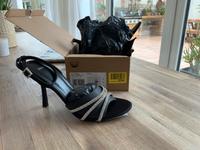 MNG Mango Highheels schwarz Strass Gr 38 nagelneu im Karton Kr. München - Gräfelfing Vorschau