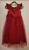 Wunderschönes rotes Kleid mit Perlen und Tüll in Gr. 140/146 Köln - Roggendorf/Thenhoven Vorschau